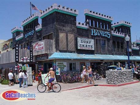 Hamel's Surf Shop in Mission Beach - A well known landmark in the area for over 30 years!